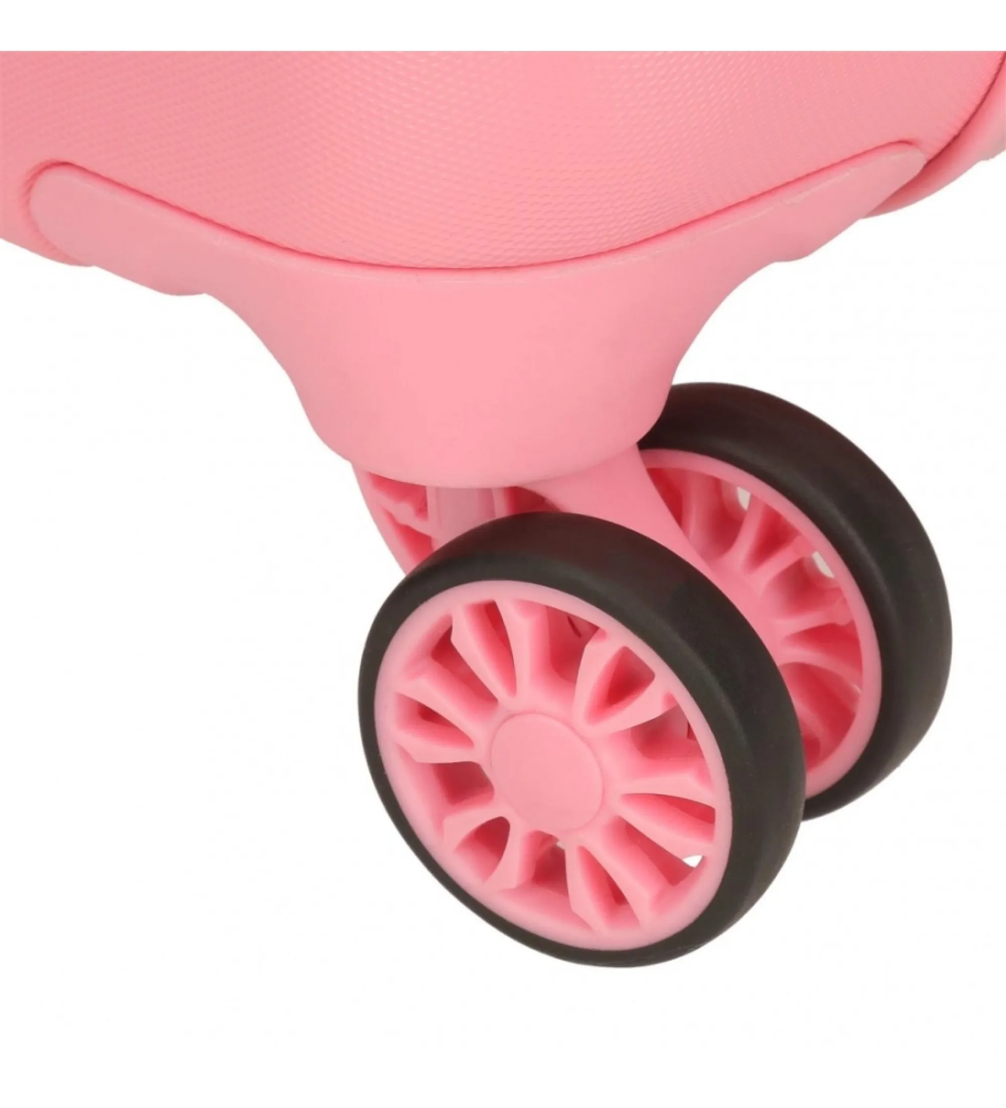 Maleta de cabina Roll Road I am unicorn rígida 50 cm rosa