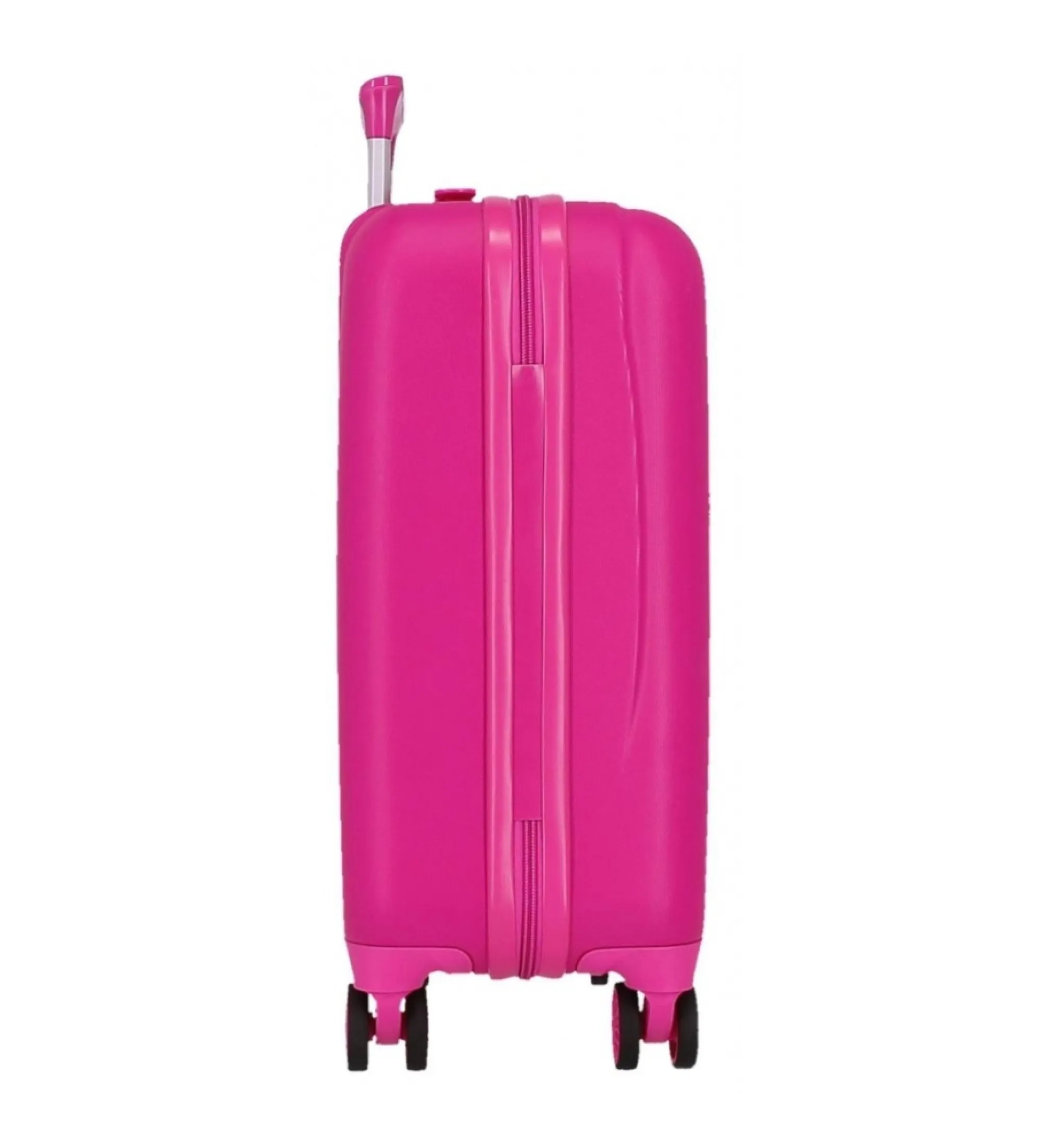 Maleta de cabina Roll Road Little me unicorn rígida 50 cm fúcsia