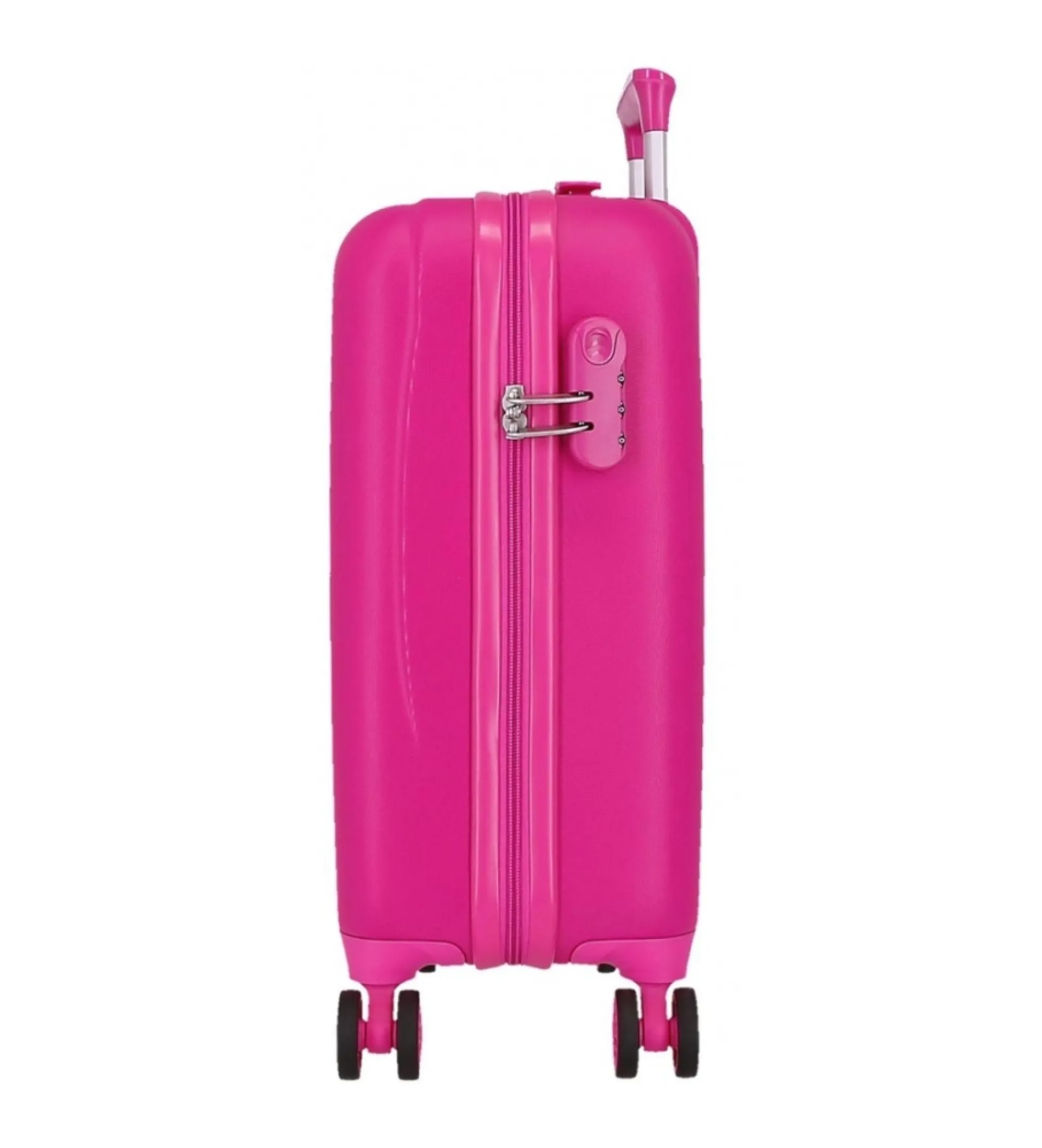 Maleta de cabina Roll Road Little me unicorn rígida 50 cm fúcsia