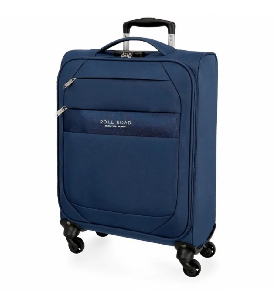 MALETA DE CABINA ROLL ROAD ROYCE 55CM AZUL 40X55X20CM