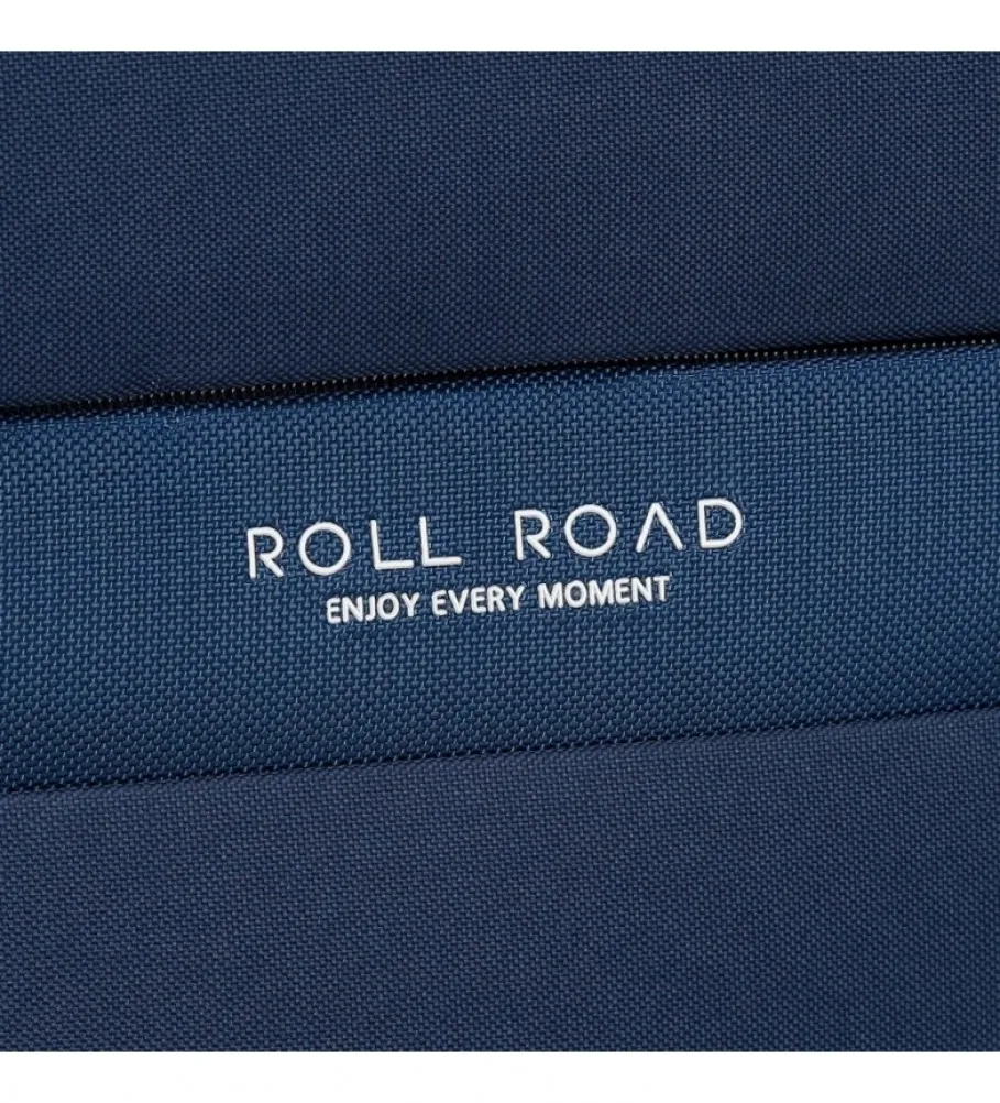 MALETA DE CABINA ROLL ROAD ROYCE 55CM AZUL 40X55X20CM