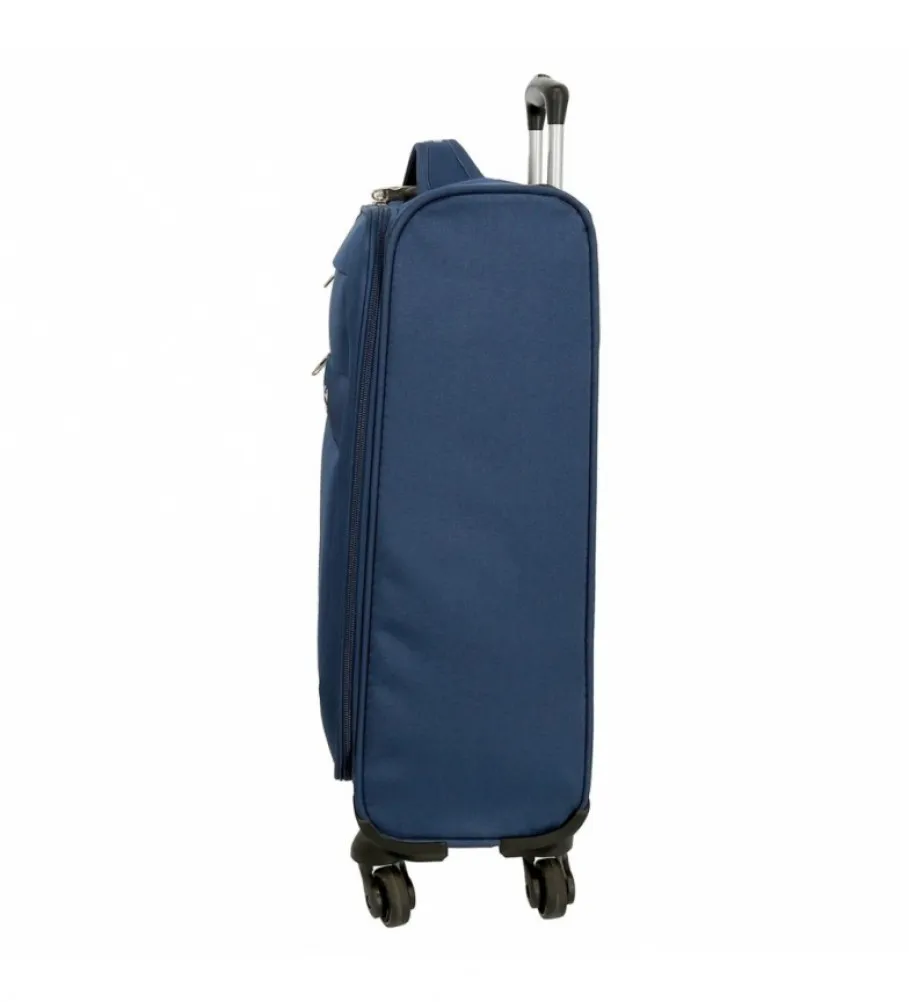 MALETA DE CABINA ROLL ROAD ROYCE 55CM AZUL 40X55X20CM