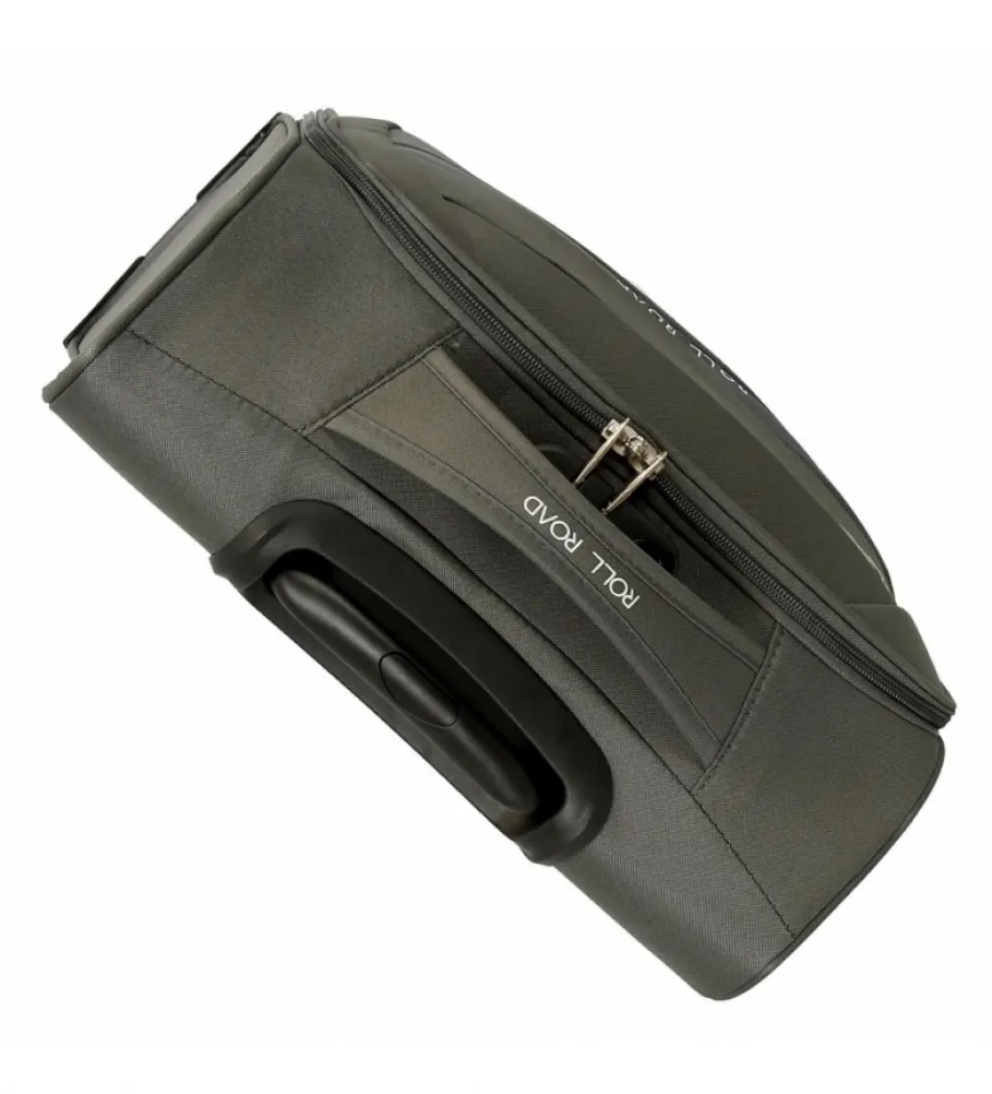 MALETA DE CABINA ROLL ROAD ROYCE 55CM GRIS 40X55X20CM