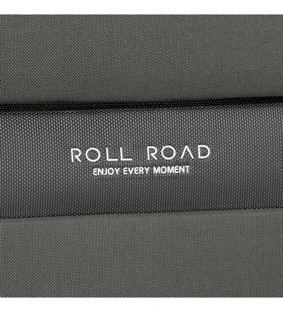 MALETA DE CABINA ROLL ROAD ROYCE 55CM GRIS 40X55X20CM