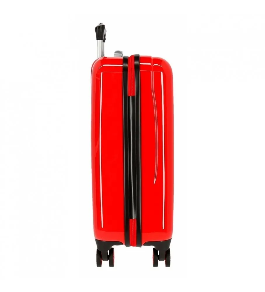 MALETA DE CABINA SPIDERMAN PROTECTOR ROJO 38X55X20CM