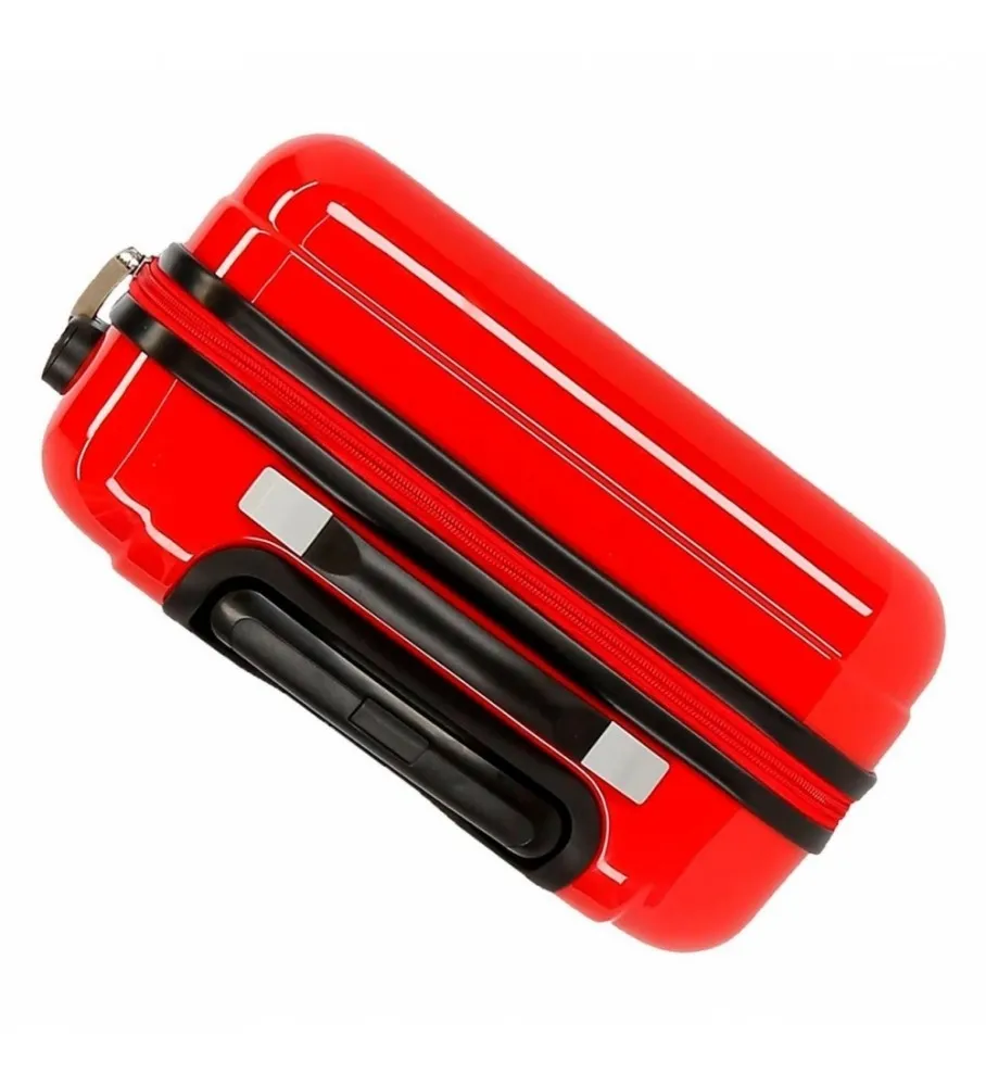MALETA DE CABINA SPIDERMAN PROTECTOR ROJO 38X55X20CM