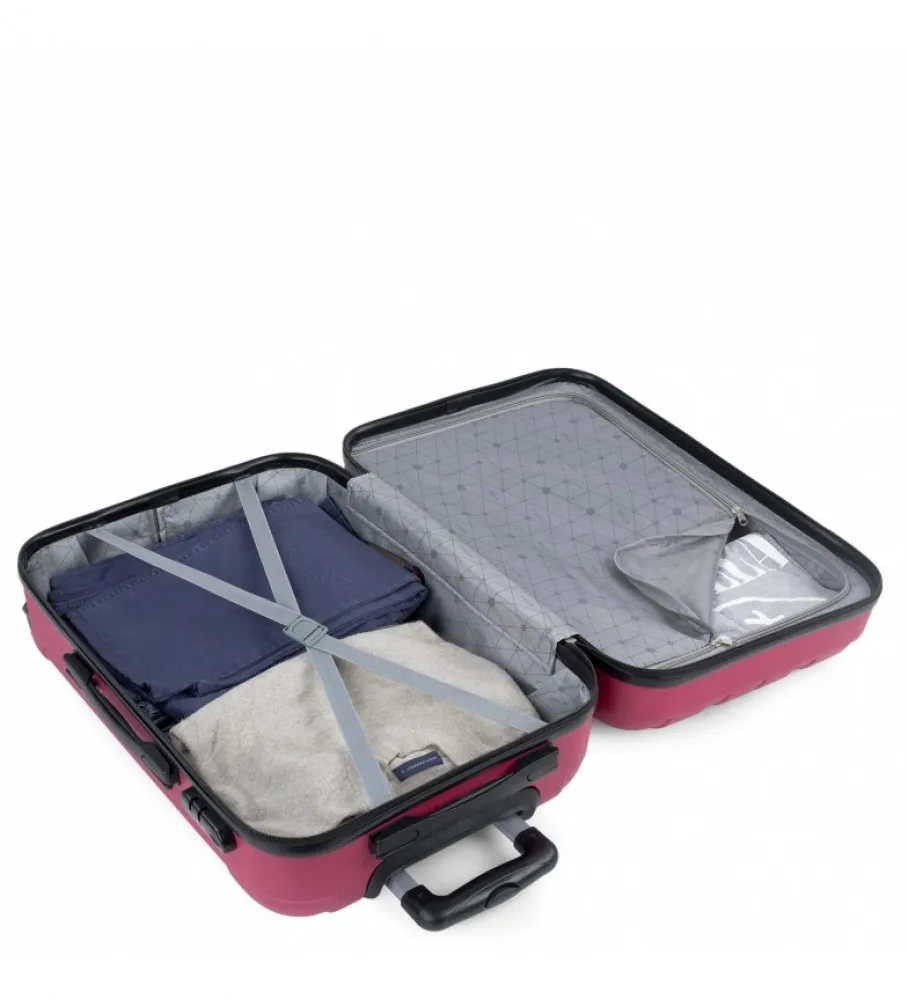 MALETA DE VIAJE RíGIDA DE CABINA 4 RUEDAS 771150 FRESA 55X37X20CM