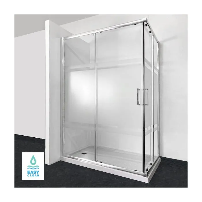 MAMPARA ANGULAR O FRONTAL DOBLE A14P EASY CLEAN BELLA VETRA