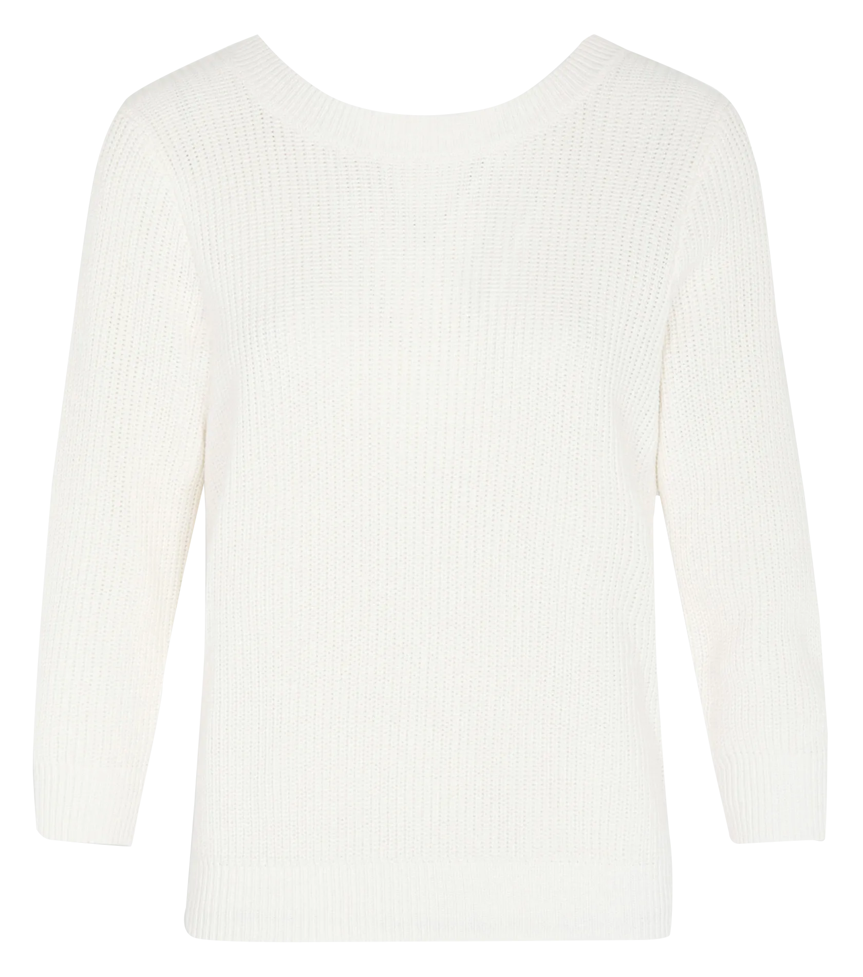 MARTIN  JERSEY DE MANGA 3/4 CON ESPALDA DE PICO EN BEIGE