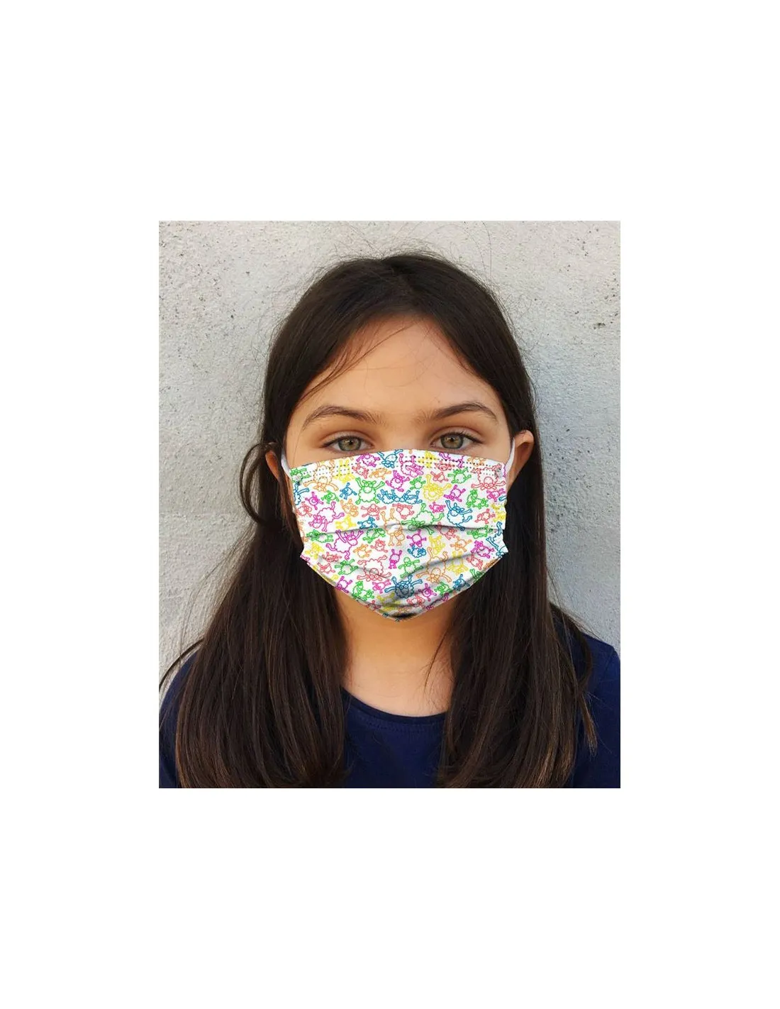 Mascarilla Higiénica Colección Mix Kukuxumusu Ovejas