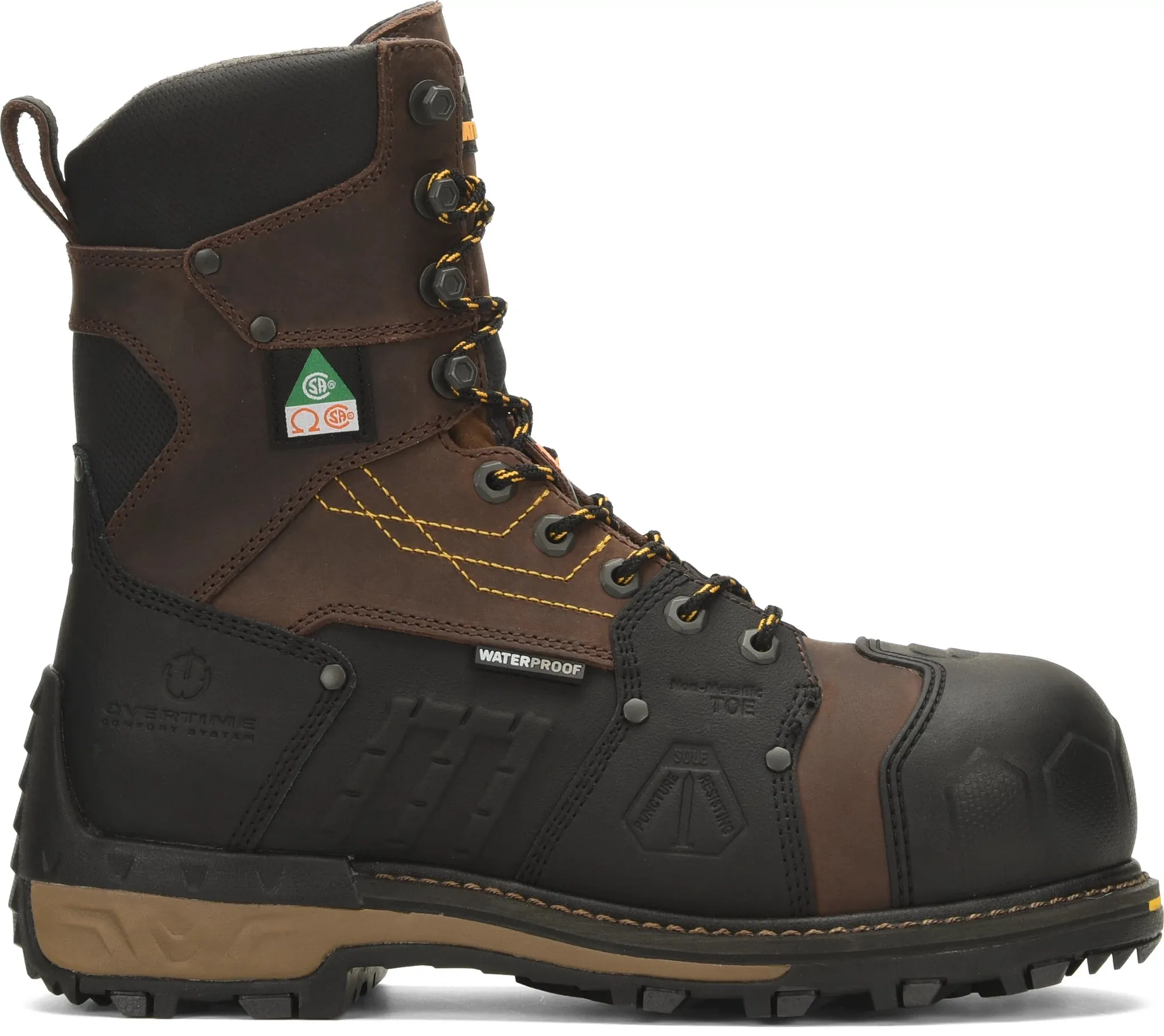 Matterhorn Maximus 2.0 8" Met Guard Composite Toe Waterproof Work Boot