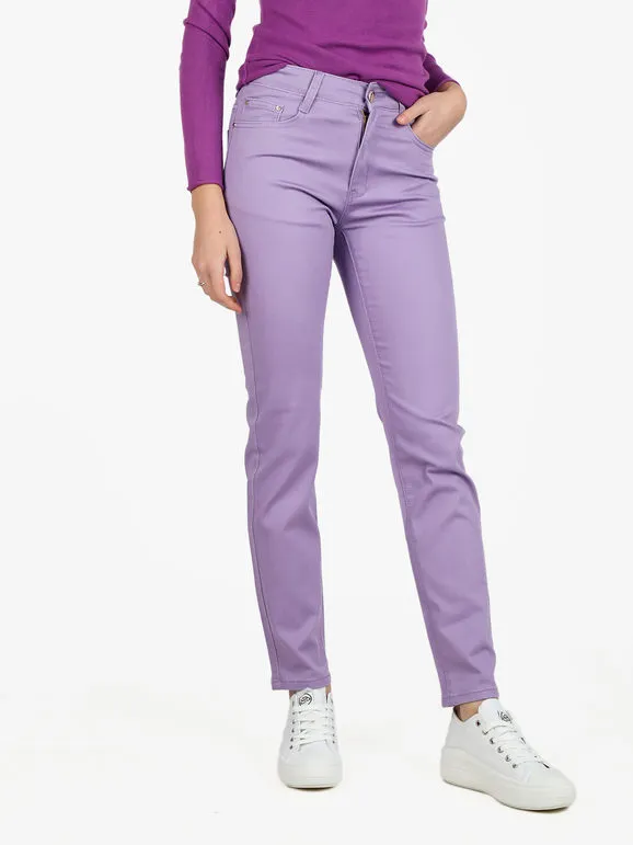 Max & Liu Pantalón mujer corte regular