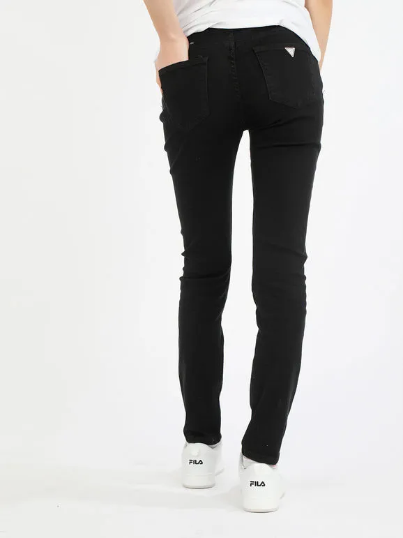 Max & Liu Pantalón vaquero negro mujer