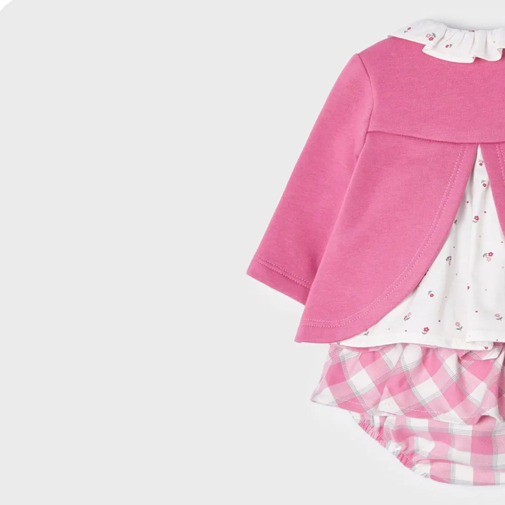 Mayoral Conjunto Pack de bebé Niña 2227 CAMELIA CORDONETS