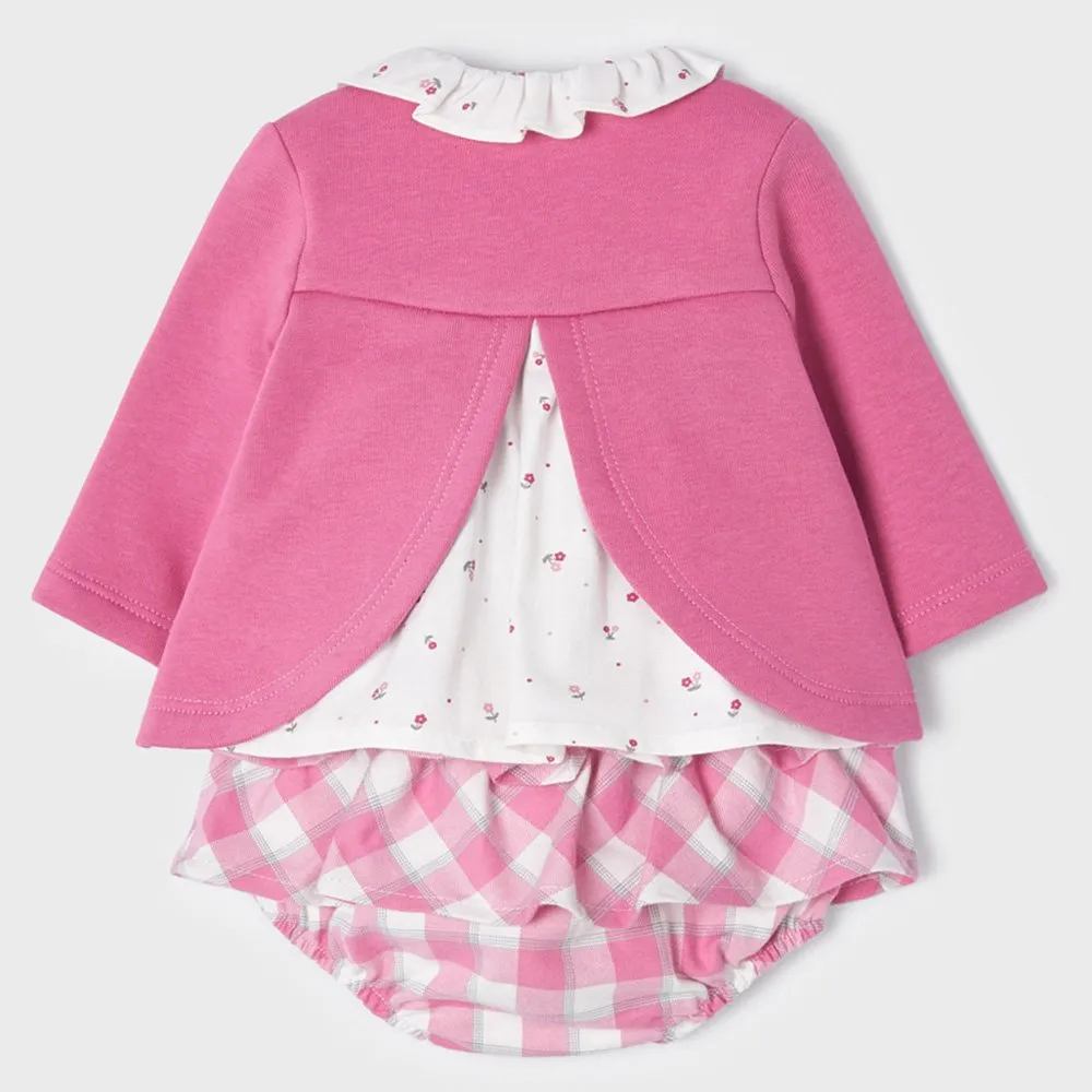Mayoral Conjunto Pack de bebé Niña 2227 CAMELIA CORDONETS