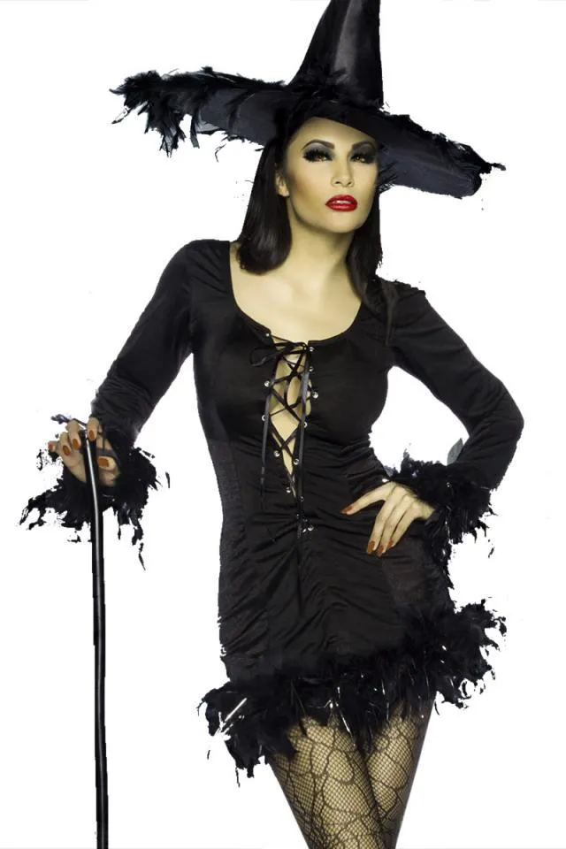 Minivestido de bruja encantadora