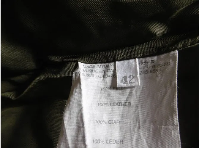 Miu Miu Vintage procesado chaqueta de gamuza a medida 