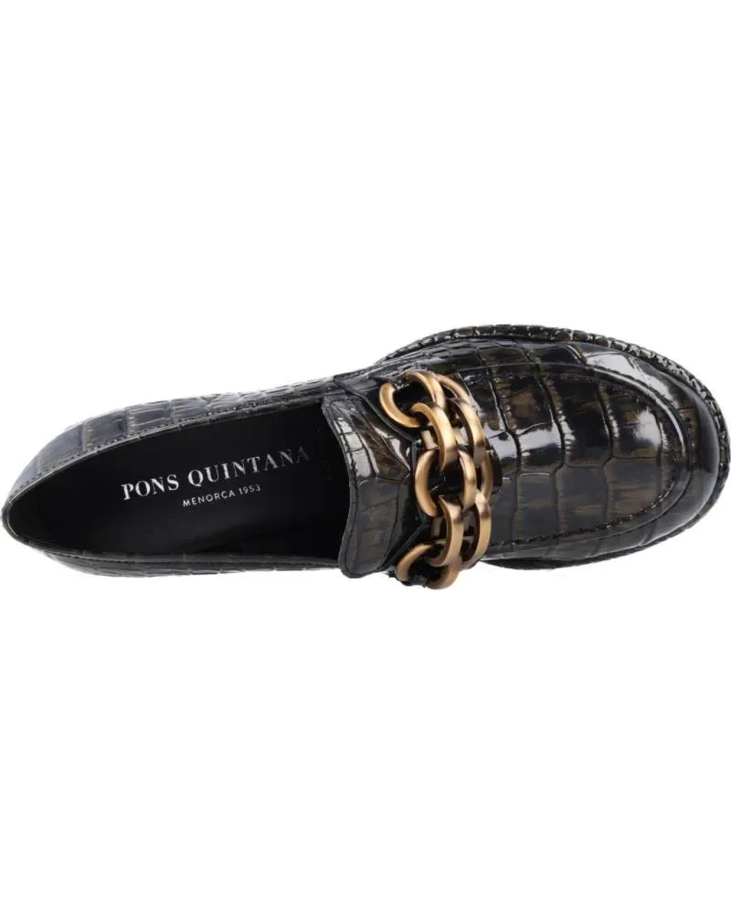 Mocasines de Mujer PONS QUINTANA EMILIA BRONCE