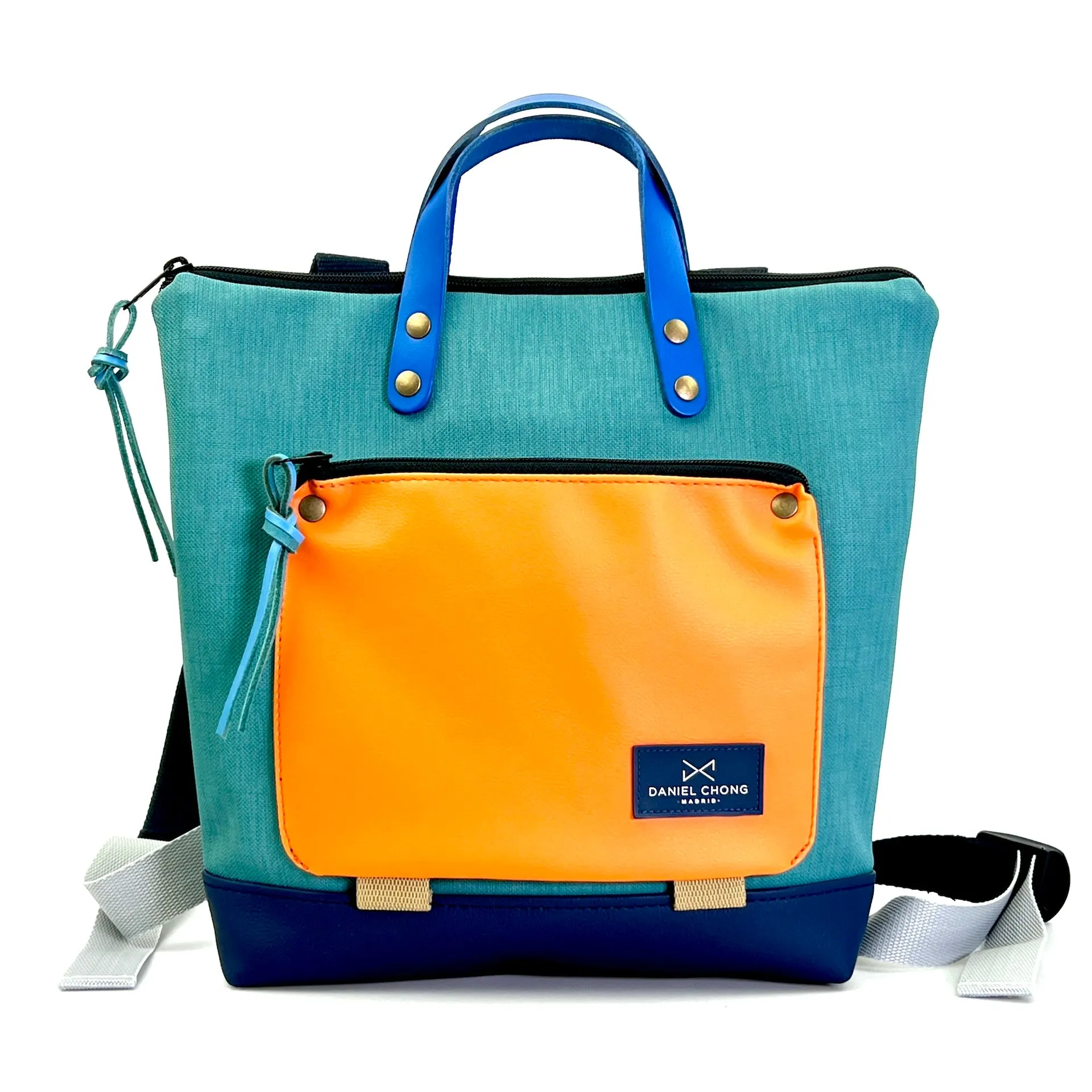 Mochila Book Holder Mini Cuadrada Impermeable DZ