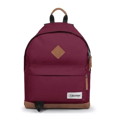MOCHILA EASTPAK Fondo cuero Wyoming Into cuero 24 litros EK81114Q Into Merlot Granate