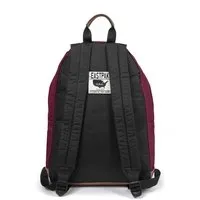 MOCHILA EASTPAK Fondo cuero Wyoming Into cuero 24 litros EK81114Q Into Merlot Granate
