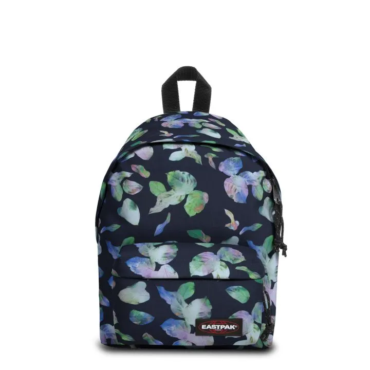 MOCHILA EASTPAK Orbit XS Mod. pequeño EK04378Y Romantic Dark FLORES AZUL, ROSAS Y VERDES