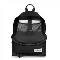 MOCHILA EASTPAK Wyoming Into fondo cuero EK81104P Into Mono Black negro