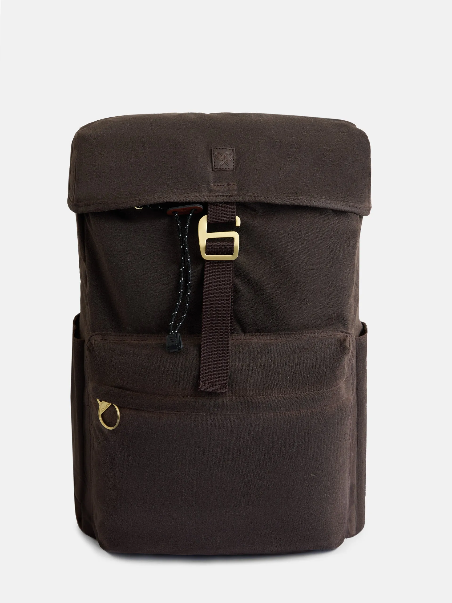 Mochila encerada marron