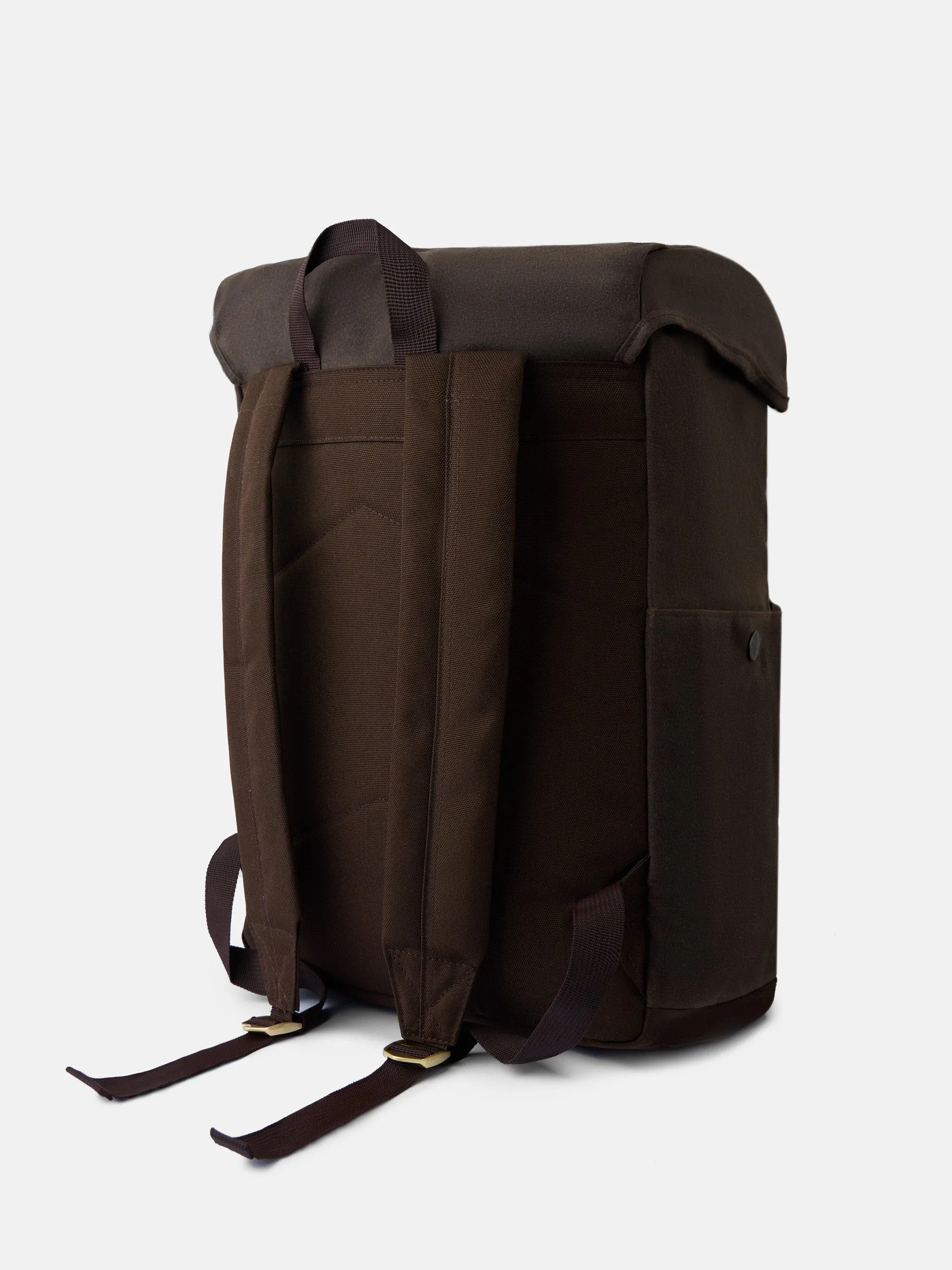 Mochila encerada marron