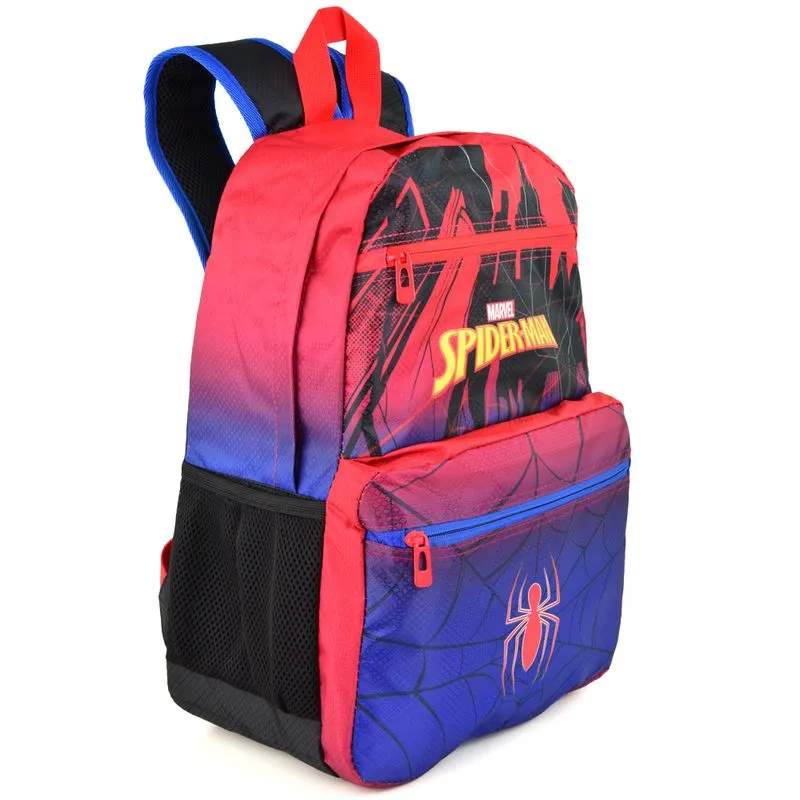 Mochila Marvel Spiderman Tres Reparticiones