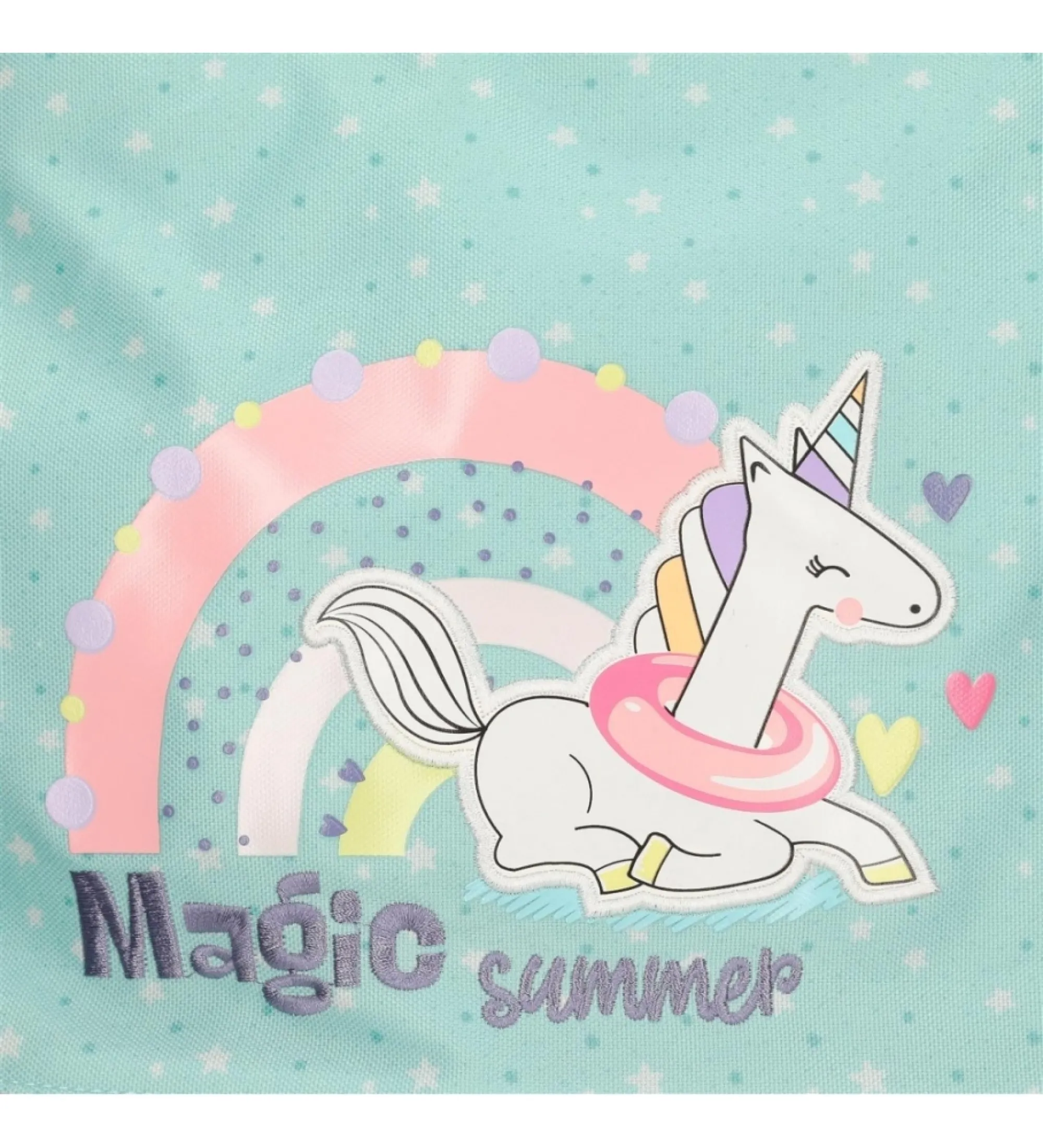 Mochila pequeña Enso Magic summer adaptable a carro multicolor