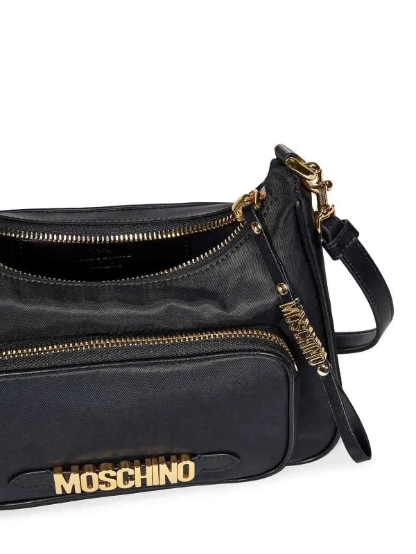 MOSCHINO BOLSA DE HOMBRO  NEGRO