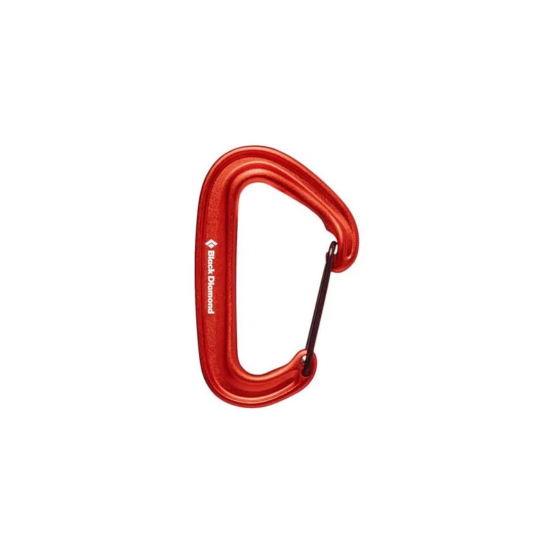 Mosquetón Black Diamond Miniwire Carabiner (Rojo)