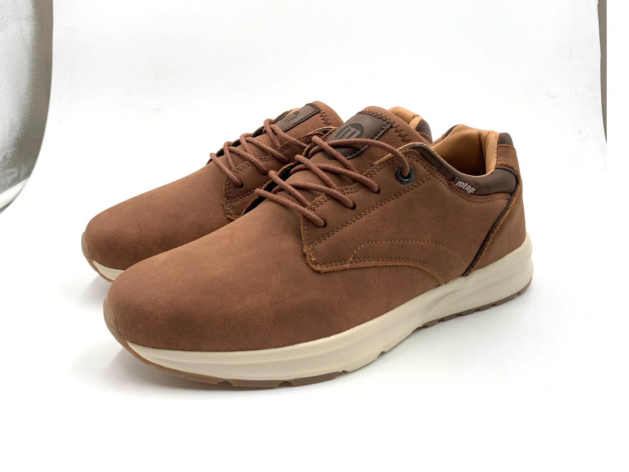Mustang 84440 Deportivo Casual Cuero Taupe  C53983 Cordones Hombre