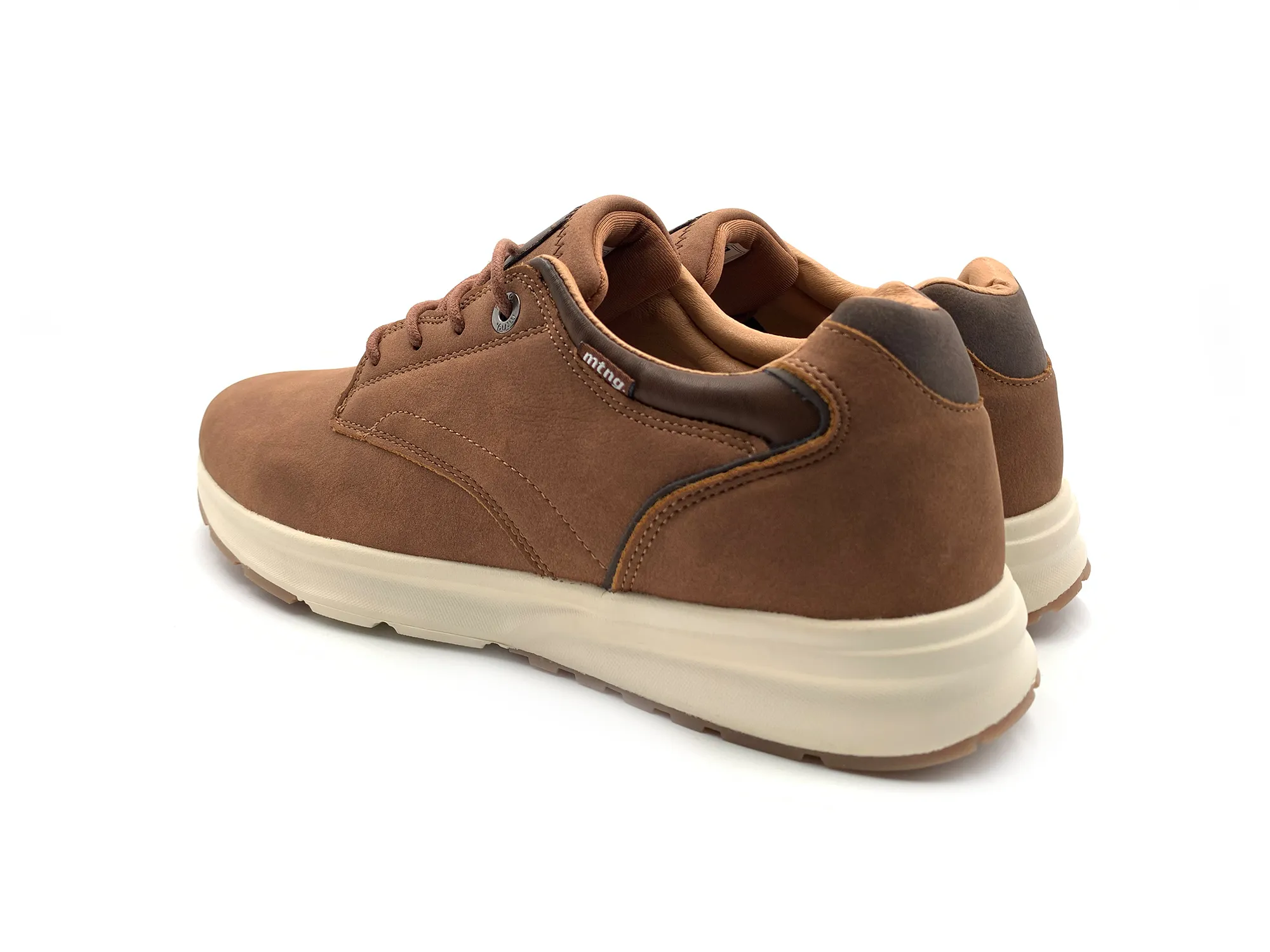 Mustang 84440 Deportivo Casual Cuero Taupe  C53983 Cordones Hombre
