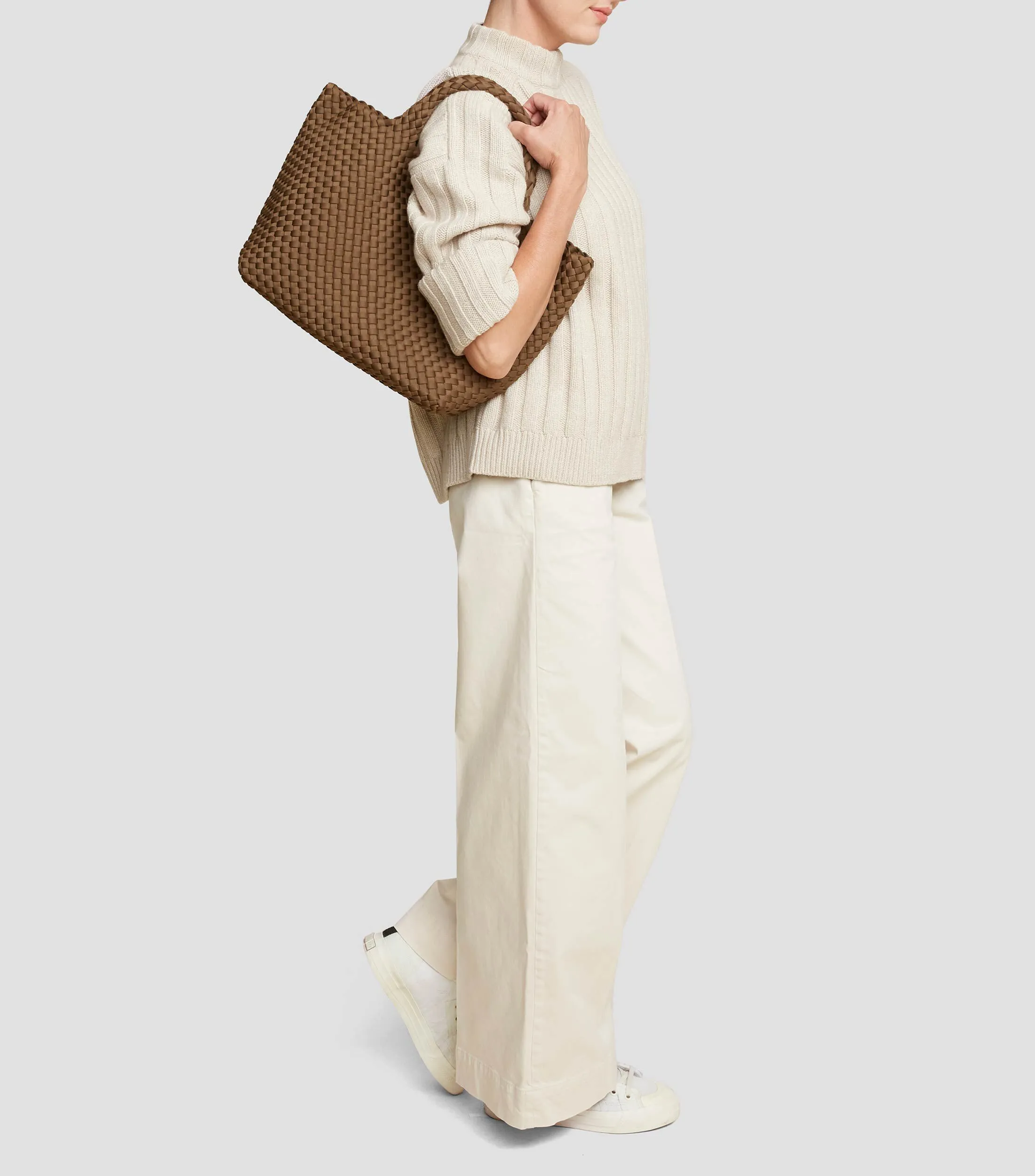 NAGHEDI Bolso tote St. Barths Texturizado Mujer
