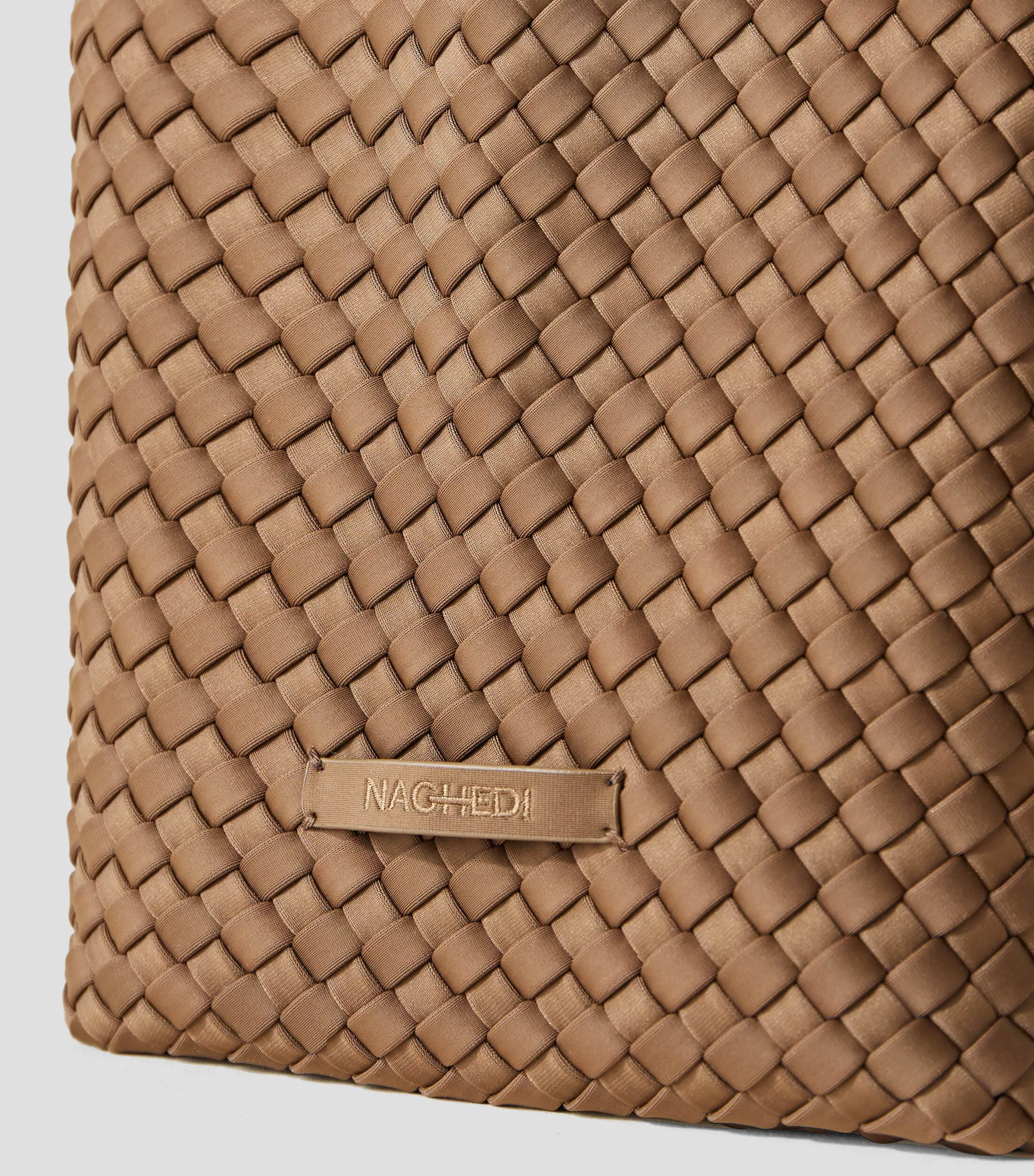 NAGHEDI Bolso tote St. Barths Texturizado Mujer