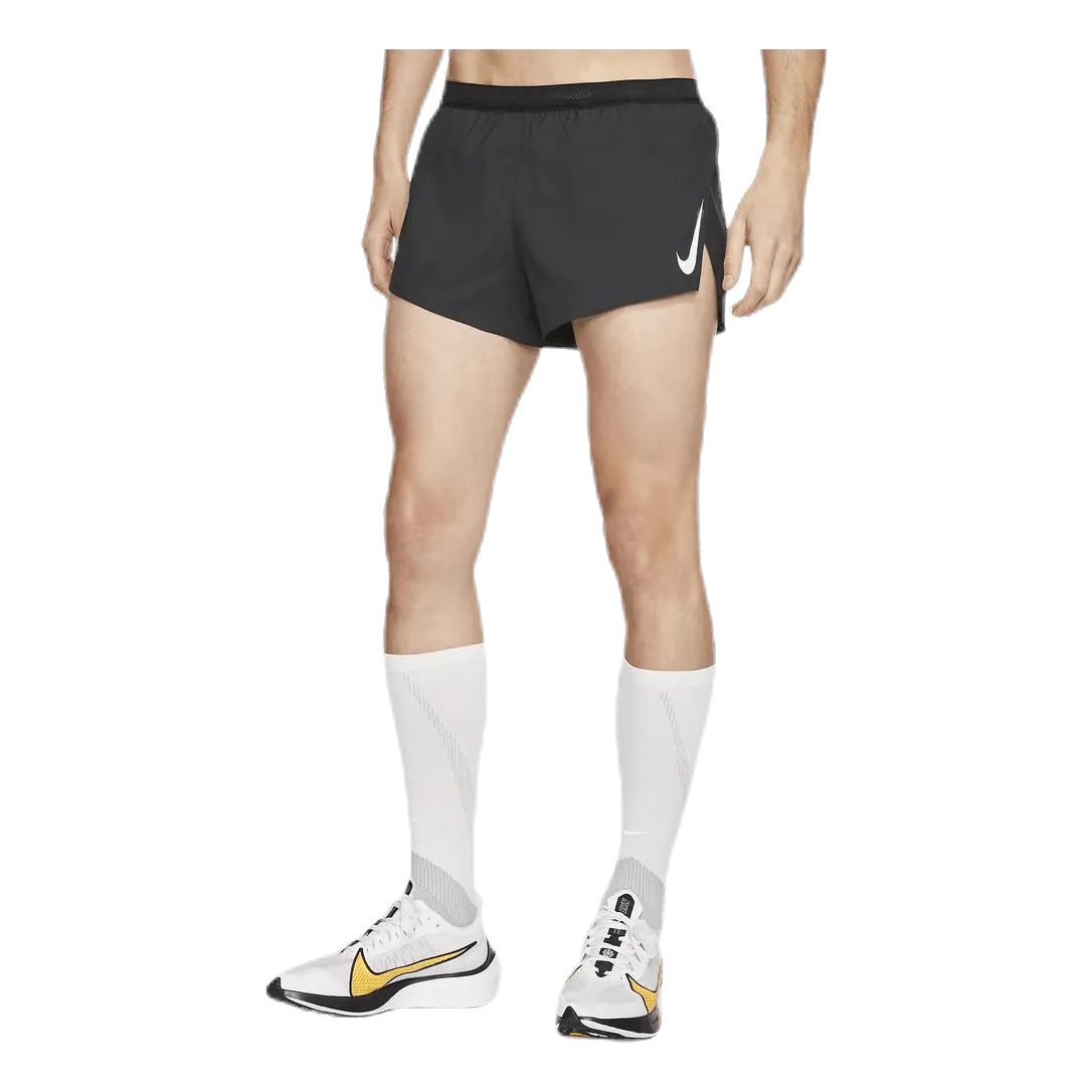 Nike AeroSwift 2in Short White/Black