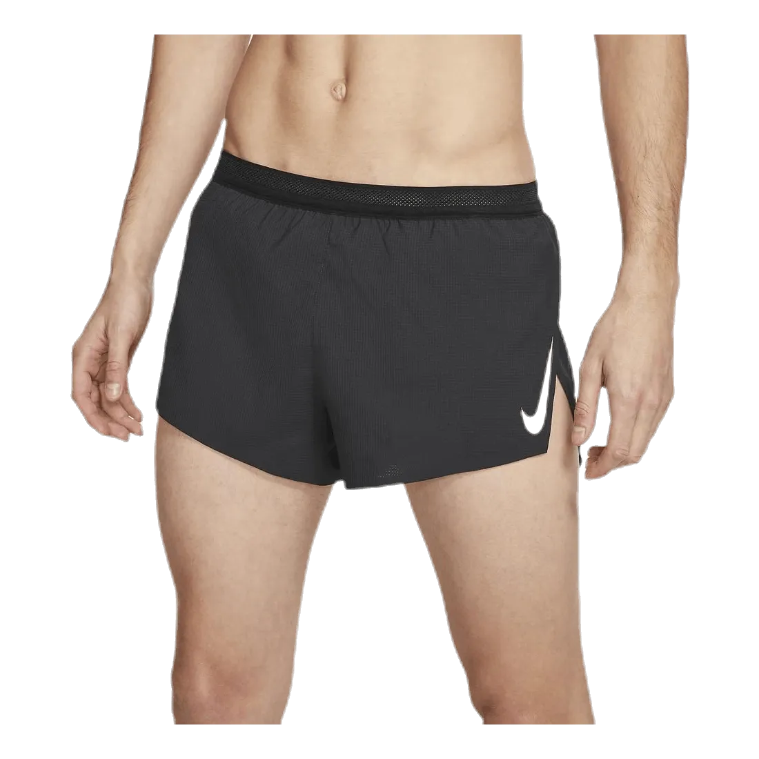 Nike AeroSwift 2in Short White/Black