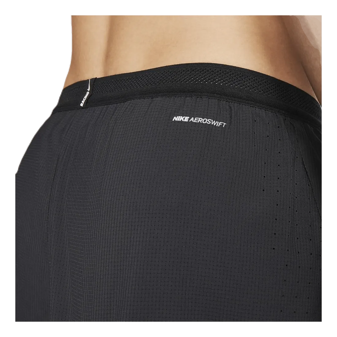 Nike AeroSwift 2in Short White/Black