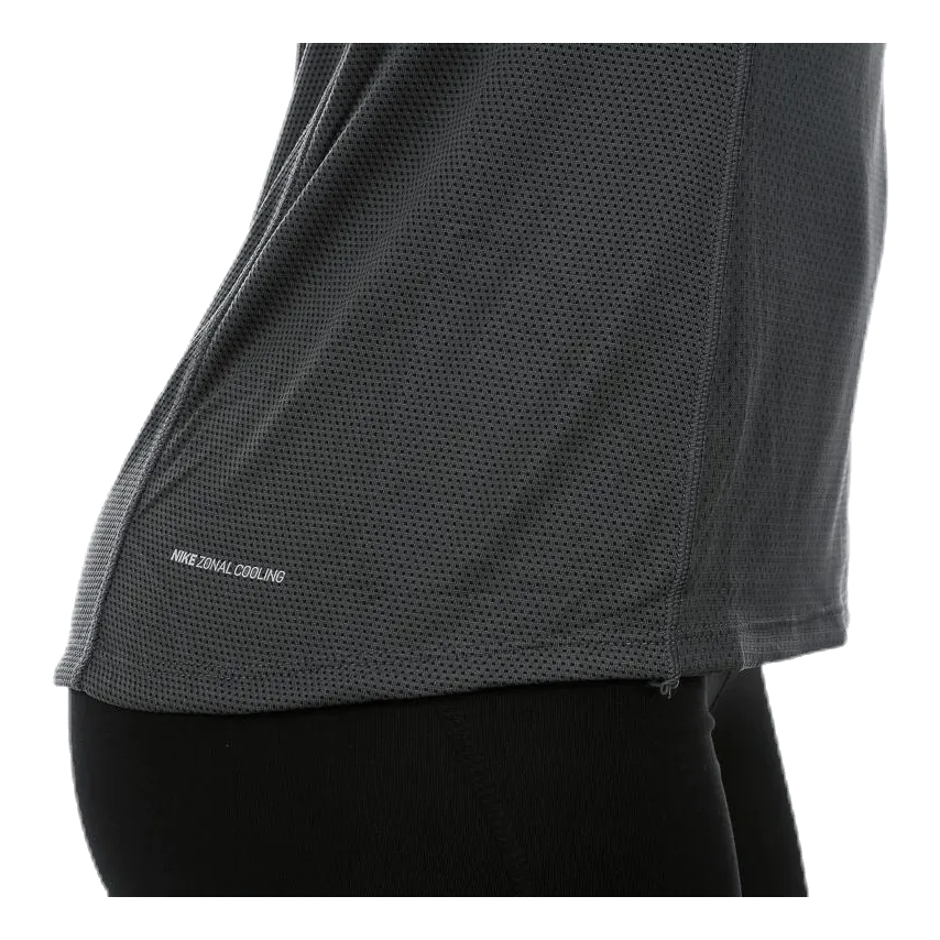 Nike Zonal Cool Relay Top SS Black