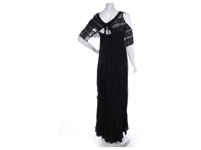 Nina Ricci Vestidos Negro 