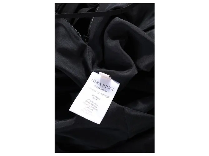 Nina Ricci Vestidos Negro 