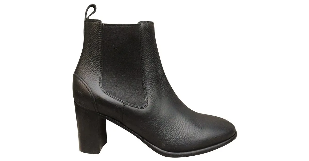 nuevas botas Heschung Negro 