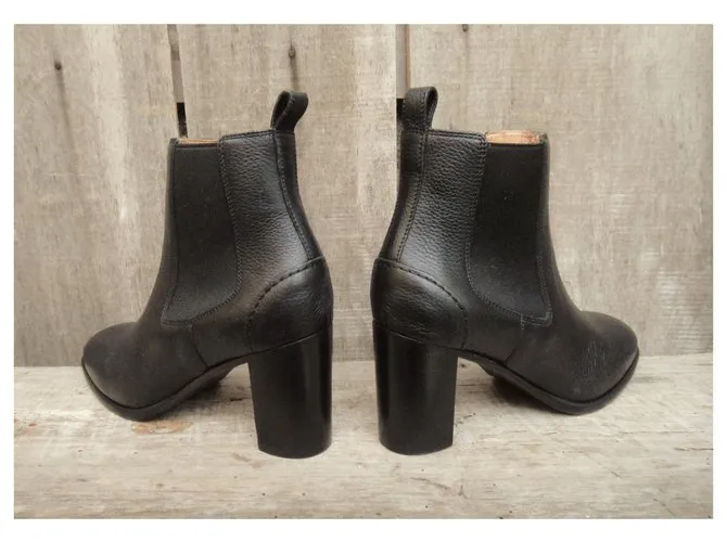 nuevas botas Heschung Negro 