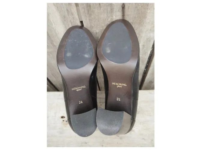 nuevas botas Heschung Negro 