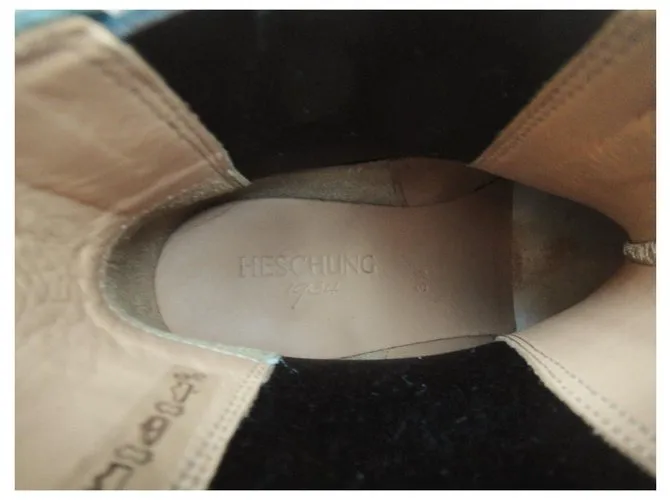 nuevas botas Heschung Negro 