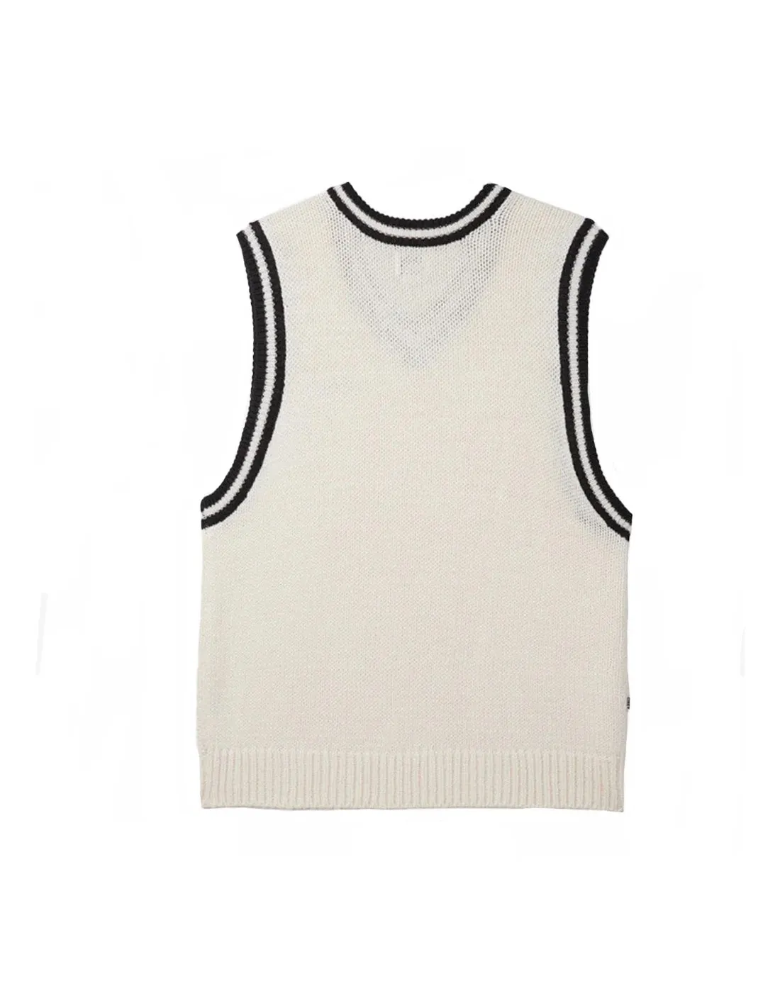 OBEY ALDEN SWEATER VEST UNBLEACHED