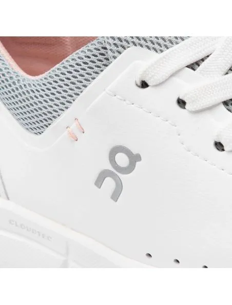 ON RUNNING Zapatillas The Roger Advantage Mujer White/Rose