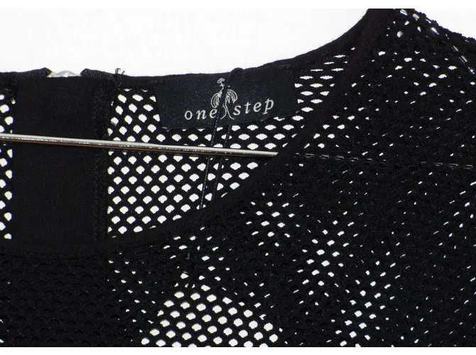 One step Vestido Negro 